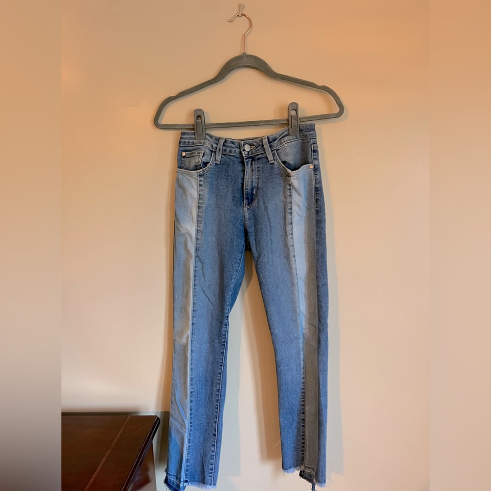 Just Black Two-Toned Jeans
